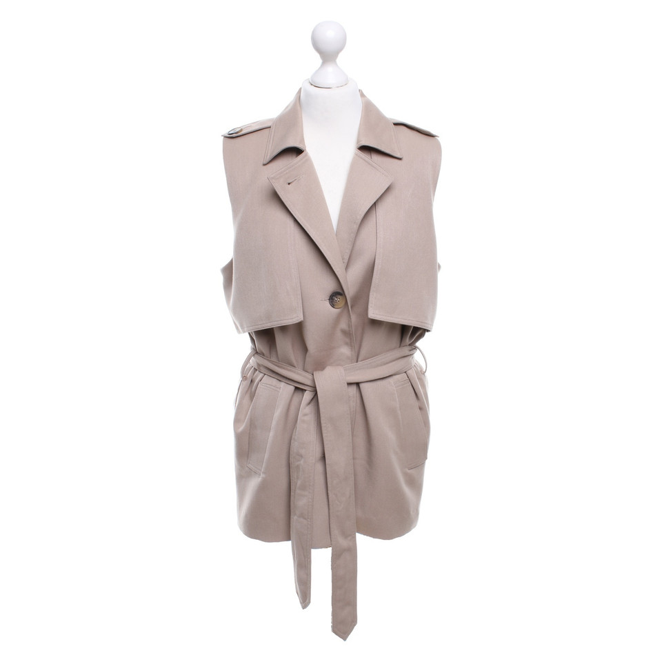 Ganni Gilet en beige