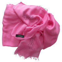 Yves Saint Laurent Sciarpa in rosa