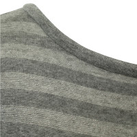Velvet Knitted top in grey