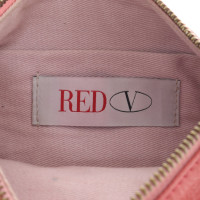 Red (V) Shoulder bag in pink