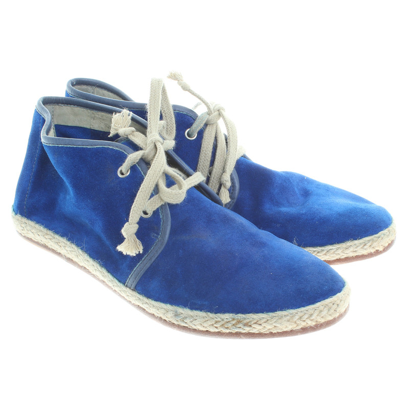 N.D.C. Made By Hand Chaussures lacées en bleu