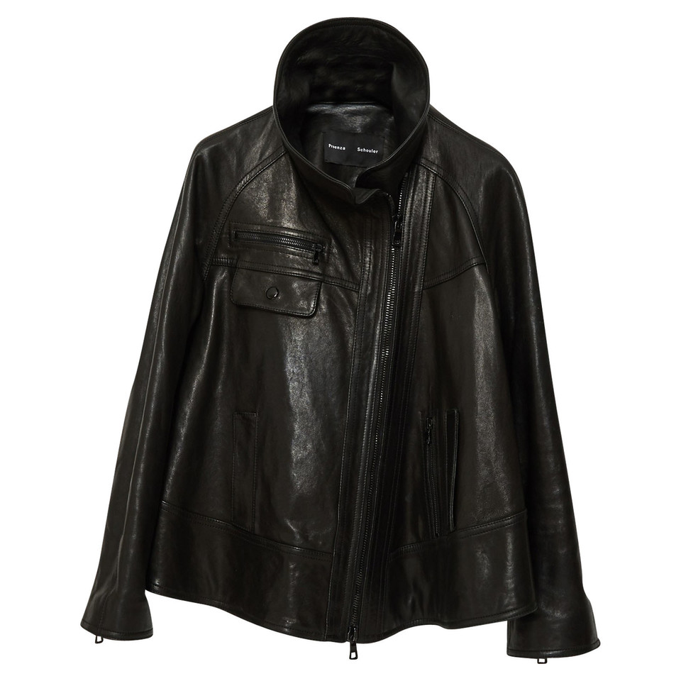 Proenza Schouler Jacket/Coat Leather in Black