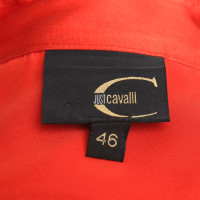 Just Cavalli Zijden blouse in het rood