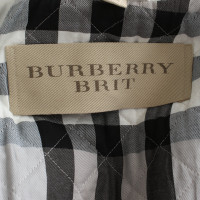 Burberry Jas/Mantel Leer in Wit