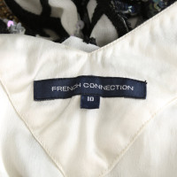 French Connection Mini robe avec bordure en paillettes