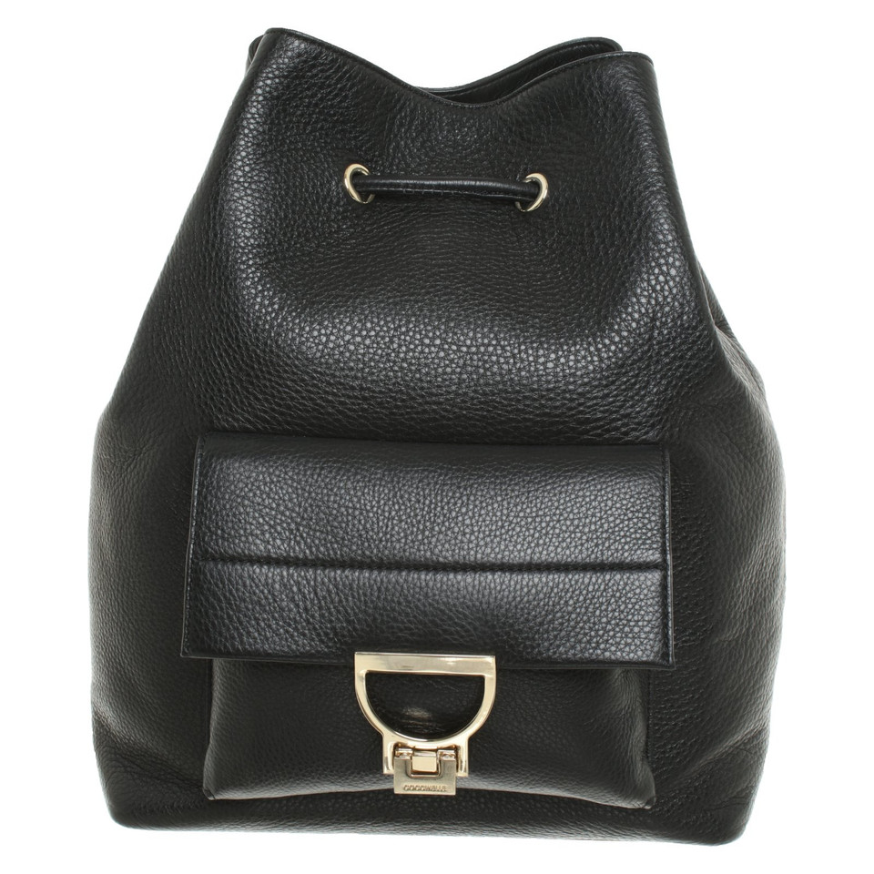 Coccinelle Backpack Leather in Black