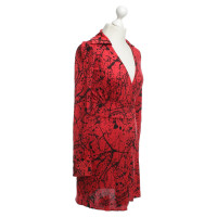 Diane Von Furstenberg Wrap dress in a dappled look