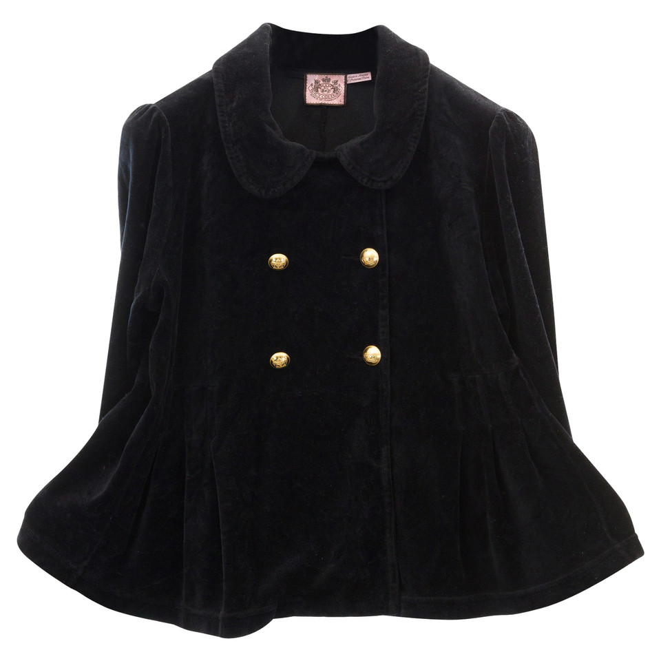 Juicy Couture Black velvet jacket
