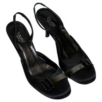 Laurèl Sandals Silk in Black