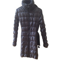 Moncler Black down coat with hood
