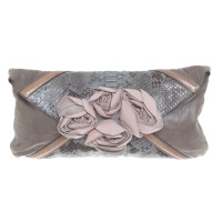 Chloé clutch from python leather