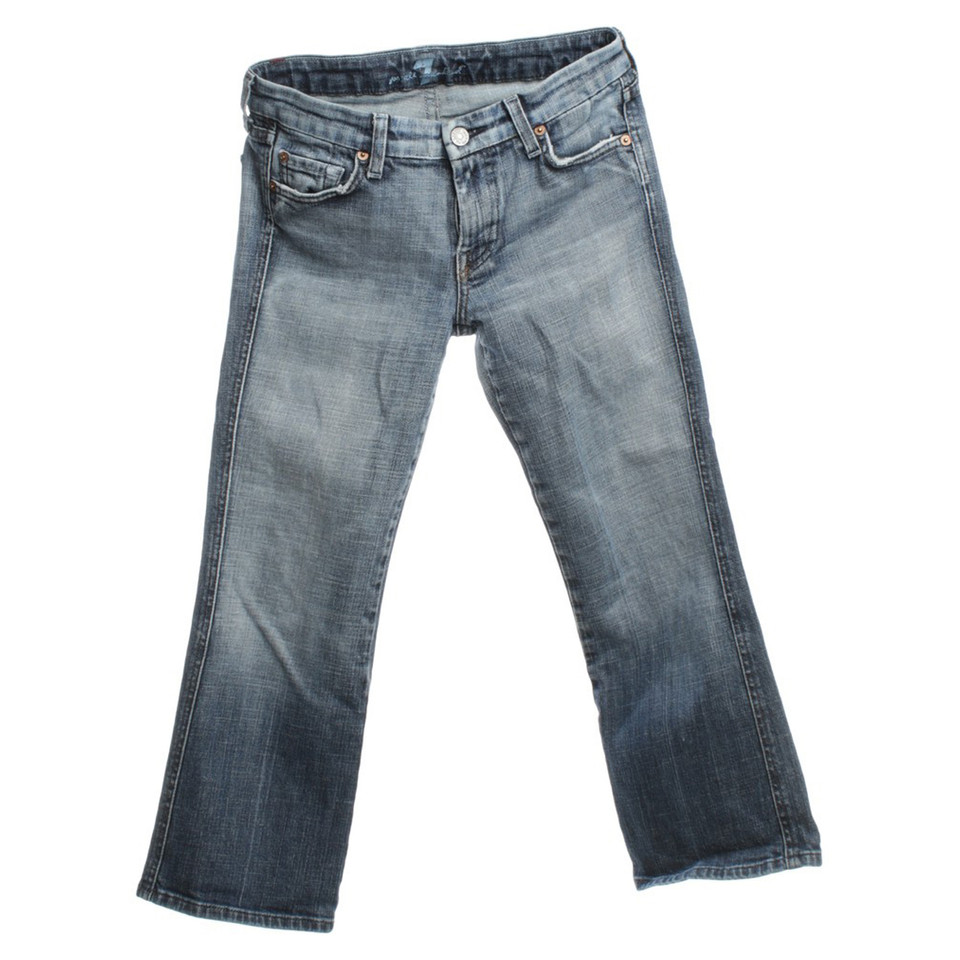 7 For All Mankind Jeans in Blau