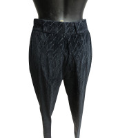 Gianni Versace Paio di Pantaloni in Cotone in Blu