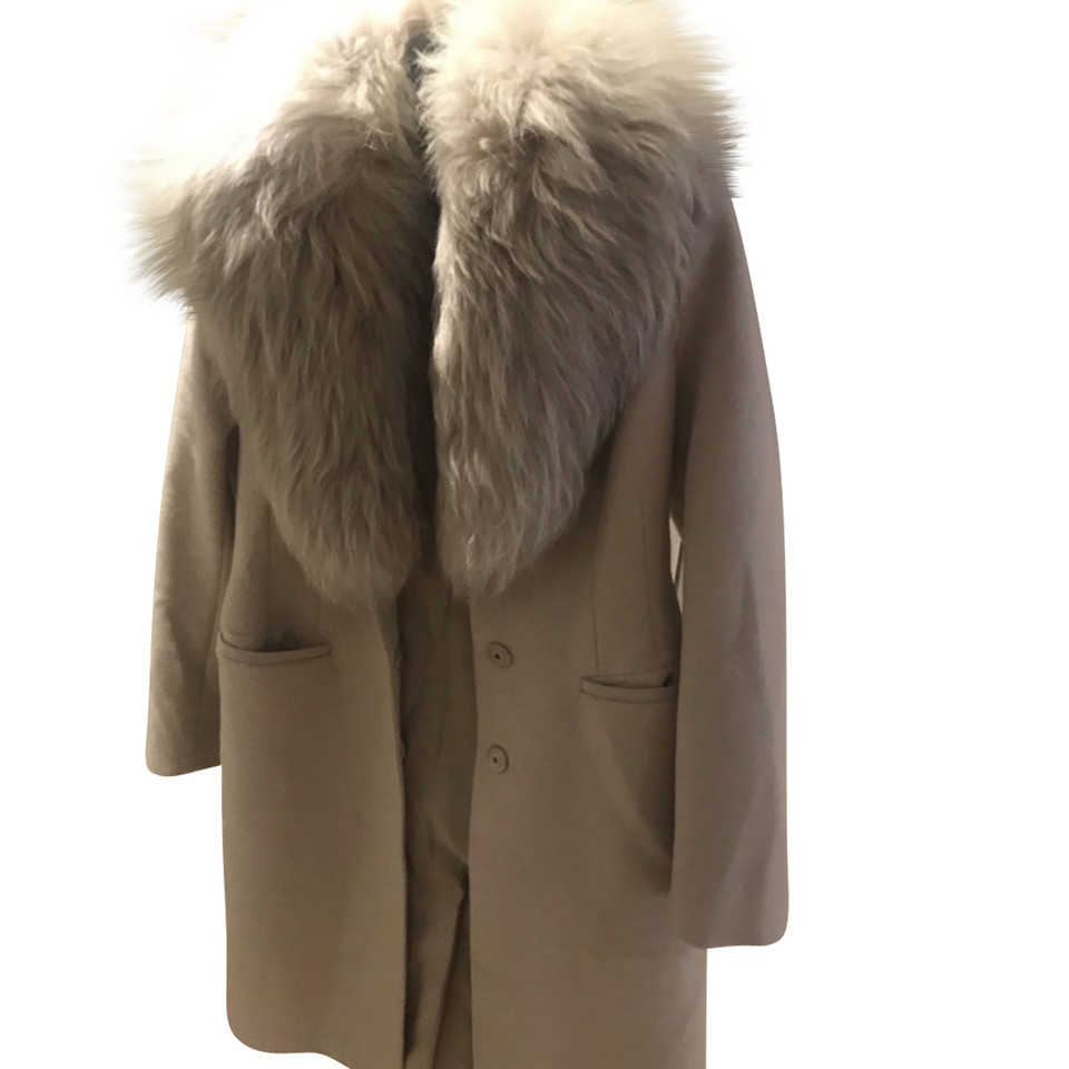 Blumarine Jacket/Coat in Cream