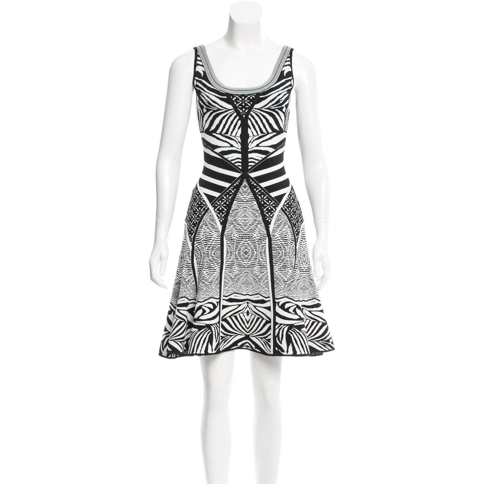 Diane Von Furstenberg Short jacquard knit dress