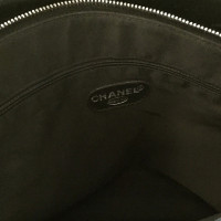 Chanel Maxi Tasche aus schwarzem Leder