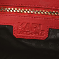 Karl Lagerfeld Umhängetasche in Rot