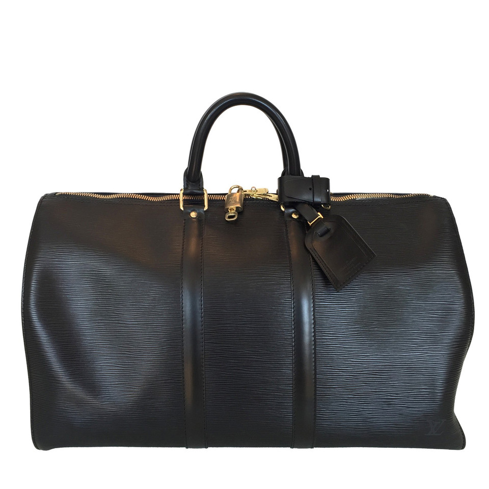 Louis Vuitton Keepall 45 in Schwarz