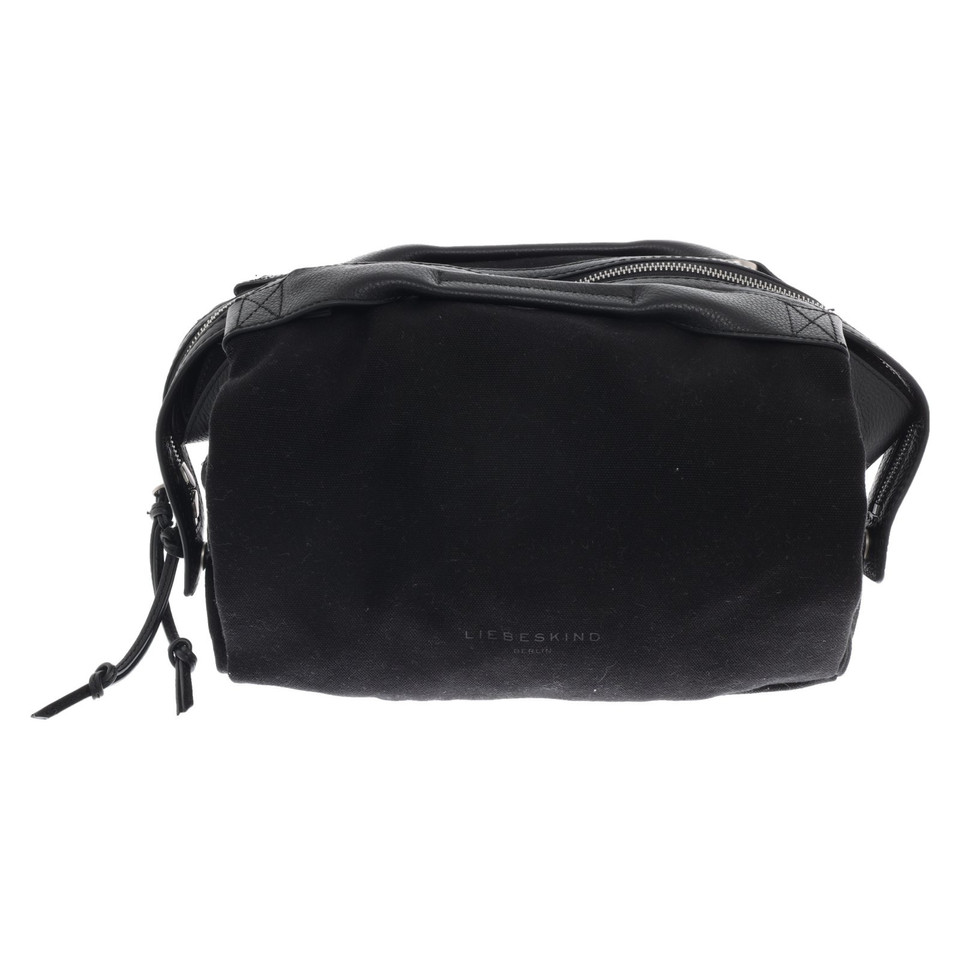 Liebeskind Berlin Shoulder bag Canvas in Black