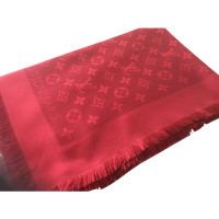 Louis Vuitton Sciarpa del monogramma in rosso