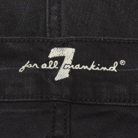 7 For All Mankind Jeans in Schwarz