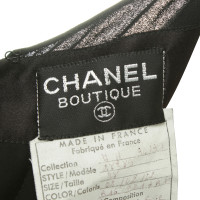 Chanel Top soie en noir