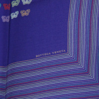Bottega Veneta Silk Scarf with Butterflies Design