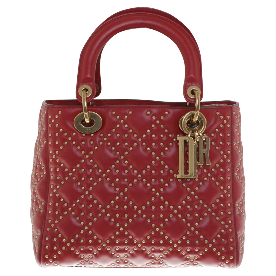 Christian Dior Lady Dior in red