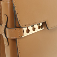Delvaux Handbag "Tempête" made of leather in brown
