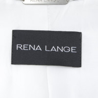 Rena Lange White coat with details