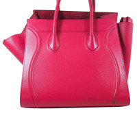 Céline Shopper Leather in Pink