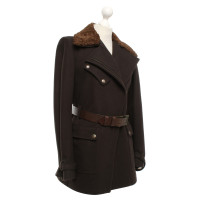 Belstaff Giacca con bordo in pelliccia