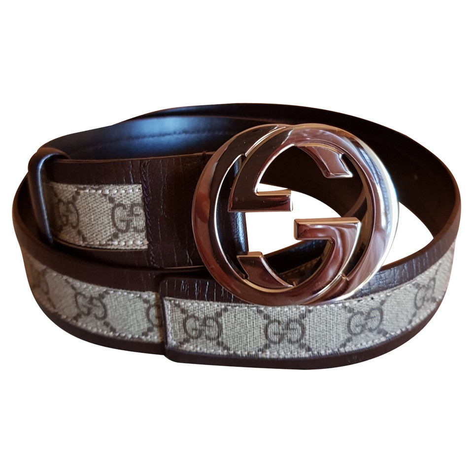 Gucci Riem Canvas in Bruin