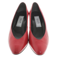 Bally pumps in rosso