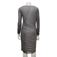 Marc Cain Silk dress with dots pattern
