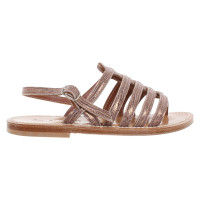 K Jacques Sandals in reptile look