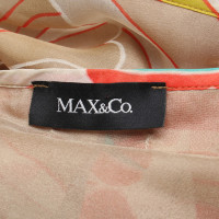Max & Co zijden jurk met patroon
