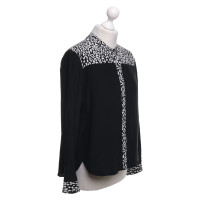 The Kooples Zijden blouse met patroon