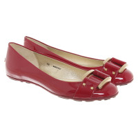 Jimmy Choo Slippers/Ballerinas Patent leather in Fuchsia