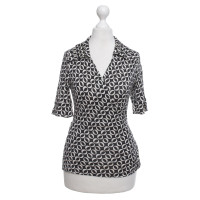 Diane Von Furstenberg Wickel-Shirt mit Muster