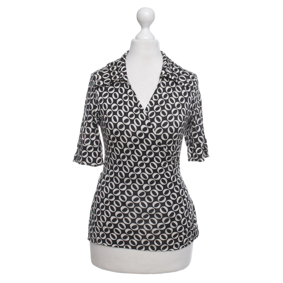 Diane Von Furstenberg Wrap-shirt pattern