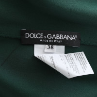 Dolce & Gabbana Top en Soie en Vert
