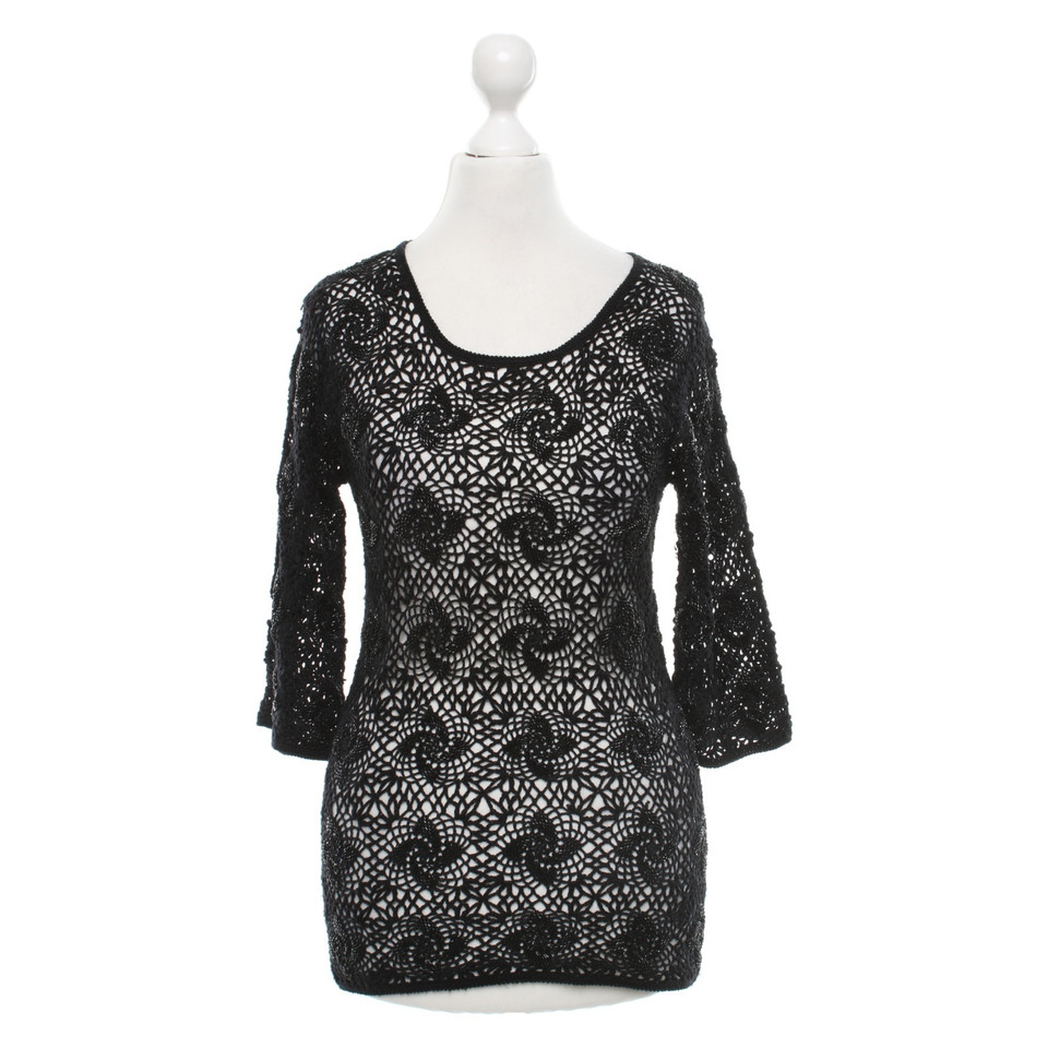 D&G top crocheted lace