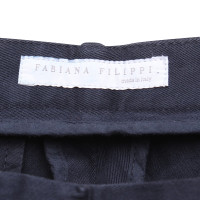 Fabiana Filippi Pantaloni in blu scuro