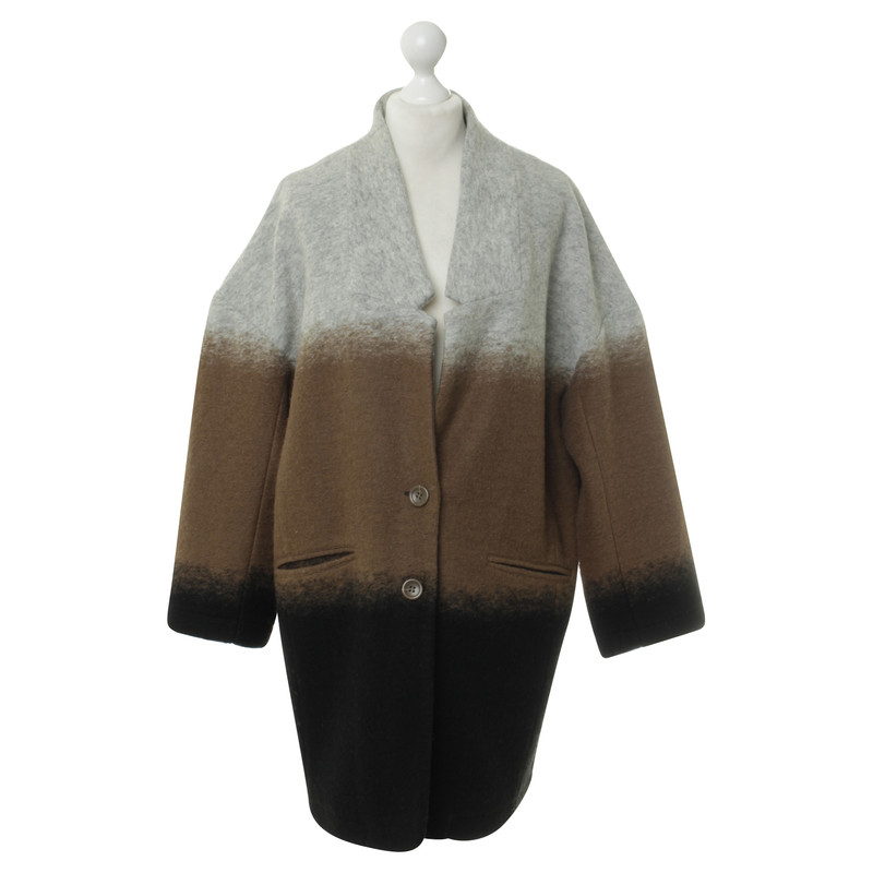 Hoss Intropia Eggshape cappotto con gradiente