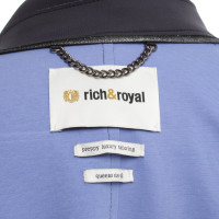 Rich & Royal Trench en bleu foncé