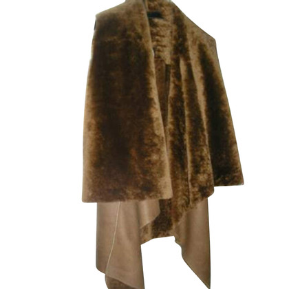 Drome Vest Fur in Brown