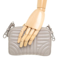 Prada Shoulder bag Leather in Taupe