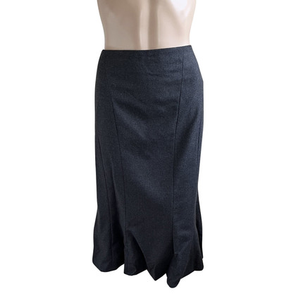 Basler Skirt Wool in Grey
