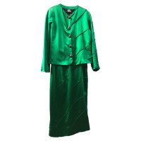 Krizia Anzug aus Wolle in Grün